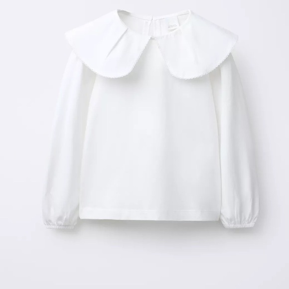 Zara Cream Blouse with Tag - Picture 1 of 2